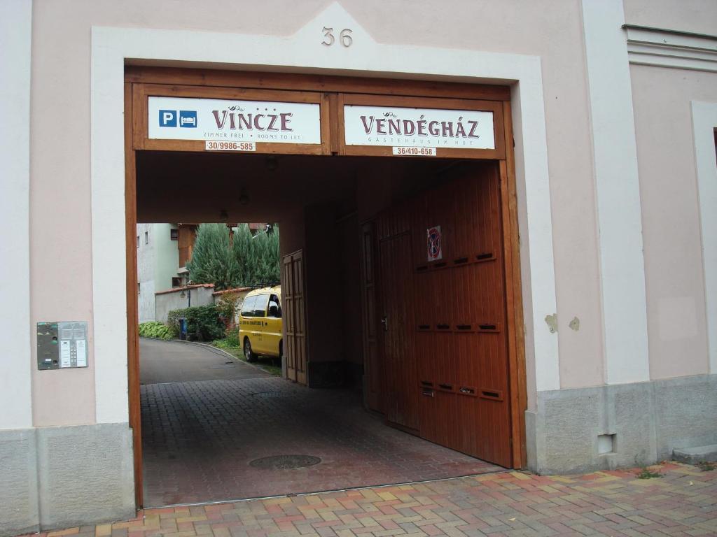 Vincze Vendeghaz Lejlighed Eger Eksteriør billede